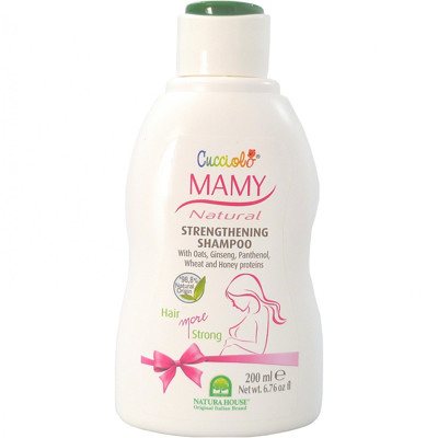 NATURA HOUSE stiprinamasis šampūnas besilaukiančioms ir maitinančioms mamoms, 200 ml