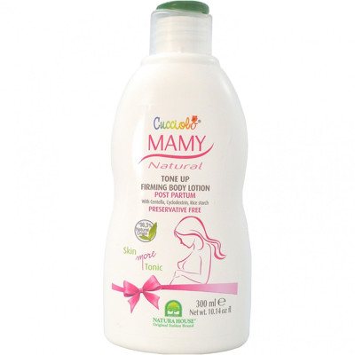 NATURA HOUSE tonizuojamasis kūno losjonas po gimdymo, 300 ml