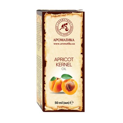 Natūralus augalinis abrikosų kauliukų aliejus ., 50 ml