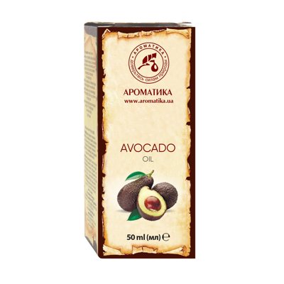 Natūralus augalinis avokado aliejus ., 50 ml