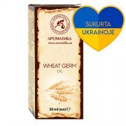 Natūralus Kviečių daigų augalinis aliejus AROMATIKA WHEAT GERM OIL, 50 ml