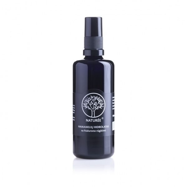NATUREE hamamelių hidrolatas veidui su hialurono rūgštimi, 100 ml