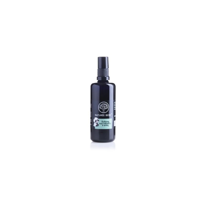 NATUREE Puškiamoji aromaterapinė priemonė nuo vabzdžių ir erkių, 100 ml