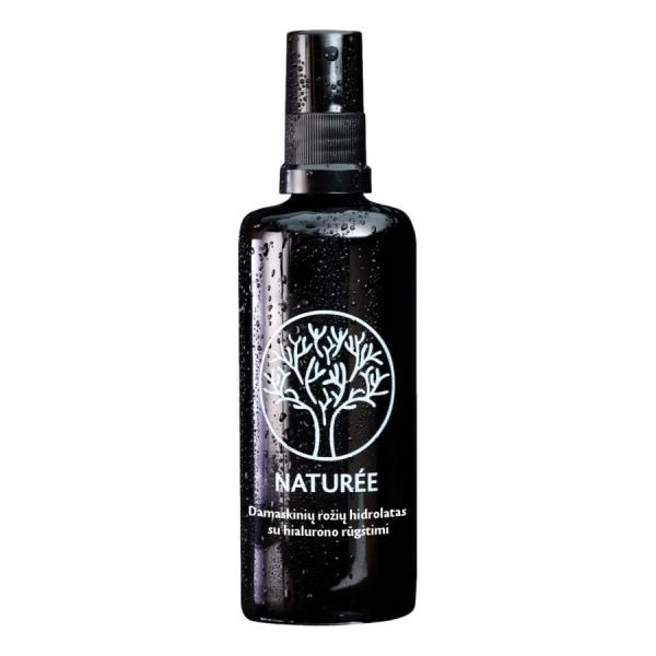 NATUREE rožių hidrolatas veidui su hialurono rūgštimi, 100 ml