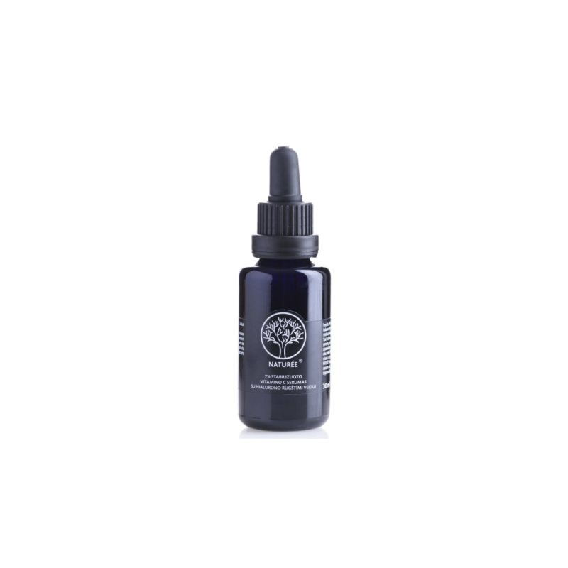 NATUREE Stabilizuoto vitamino c serumas su hialurono rūgštimi veidui, 30 ml