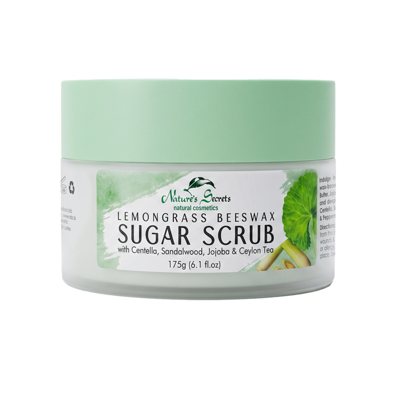 Nature's Secrets kūno šveitiklis su citrinžolėmis, 175 g