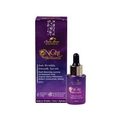 Nature's Secrets skaistinamasis paakių serumas „Night Blossoms“, 30 ml