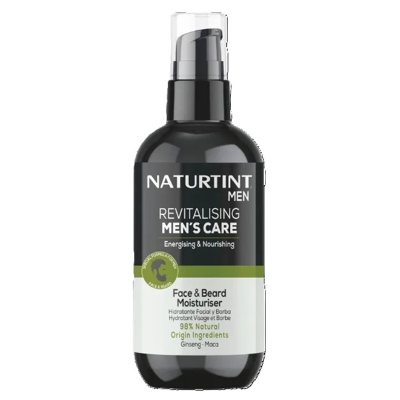NATURTINT, Drėkinamasis kremas veidui ir barzdai, 200 ml