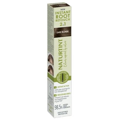 NATURTINT, Laikinas greitas spalvos atnaujinimas plaukų šaknims ir antakiams DARK BLONDE, 10 ml