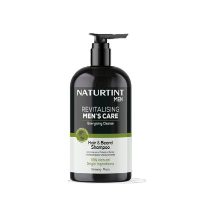 NATURTINT, Plaukų ir barzdos šampūnas, 500 ml