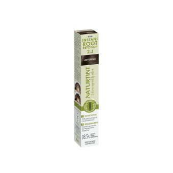 NATURTINT plaukų šaknų maskuoklis (light brown), 10 ml