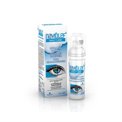 NAVIBLEF DAILY CARE putos akių vokams, 50 ml