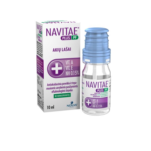 Navitae Plus PF akių lašai, 10 ml