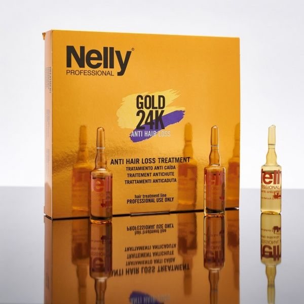 NELLY ampulės slenkatiems plaukams PROFESSIONAL, x 10 ml, 10 vnt