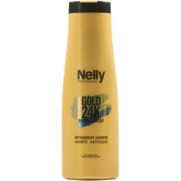 NELLY šampūnas pleiskanoms PROFESSIONAL 24K, 400 ml
