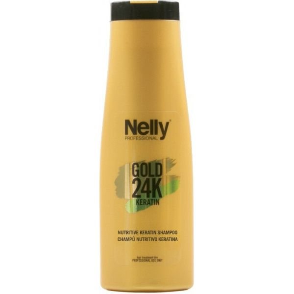 NELLY šampūnas su keratinu PROFESSIONAL 24K, 400 ml