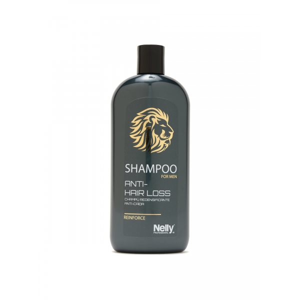 NELLY vyriškas šampūnas slenkantiems plaukams PROFESSIONAL REINFORCE, 400 ml