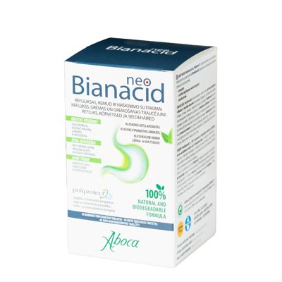 NEOBIANACID, burnoje tirpstančios tabletės, N45