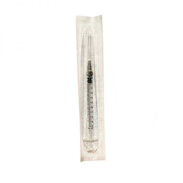NEOJECT 3 dalių insulininis švirkštas su adata U-100, 27 g, 1 vnt., 1 ml