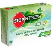 Nervų sistemai, protinei veiklai STOP STRESS HERBAL, 30 kaps.