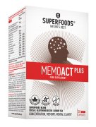 Nervų sistemai SUPERFOODS MEMOACT PLUS, 30 kapsulių