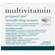 Nėščioms ir žindančioms NEW NORDIC MULTIVITAMIN PREGNANT AND BREASTFEEDING WOMAN, 90 tab.