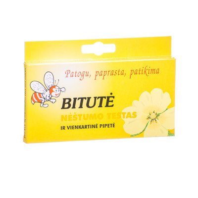 Nėštumo testas, kasetė Bitutė