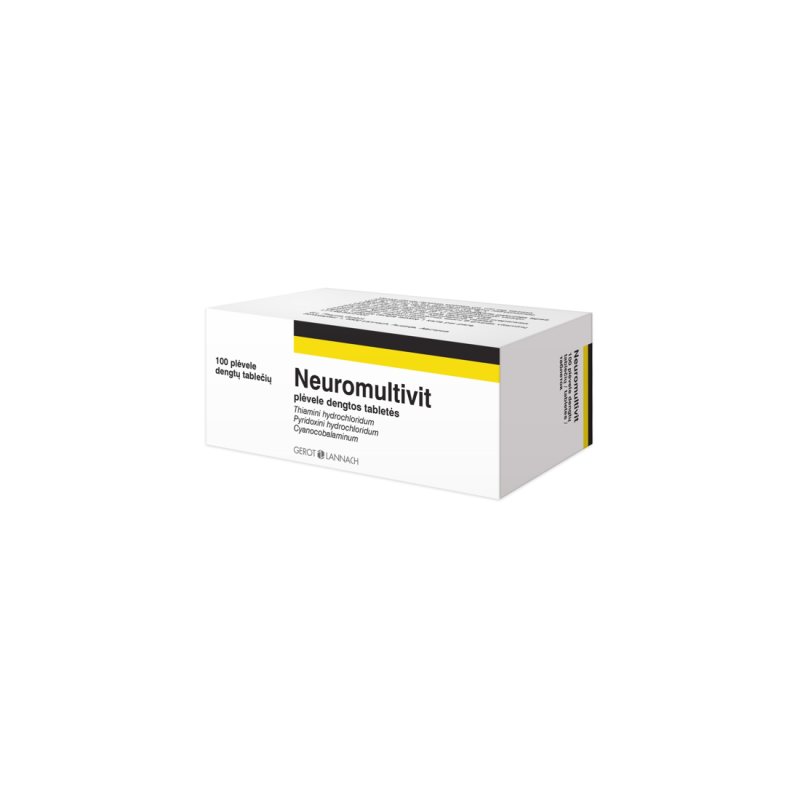 NEUROMULTIVIT plėv.dengt. tab. N100