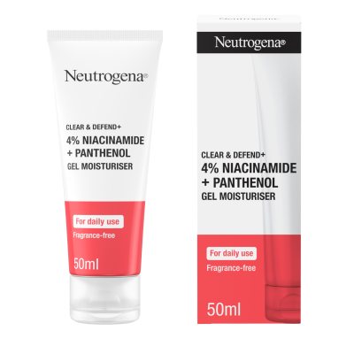 NEUTROGENA Clear & Defend+ drėkinamasis kremas, 50 ml