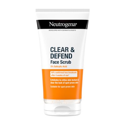 NEUTROGENA CLEAR & DEFEND, šveitiklis, 150 ml