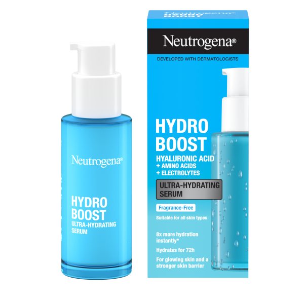 NEUTROGENA drėkinantis veido serumas HYDRO BOOST, 30 ml