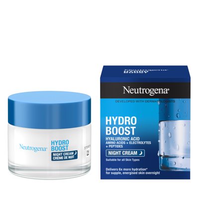 NEUTROGENA HYDRO BOOST, naktinė drėkinamoji veido kaukė, 50 ml