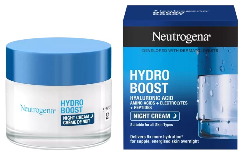 NEUTROGENA Hydro Boost Night veido kaukė, Vnt, 50 ml