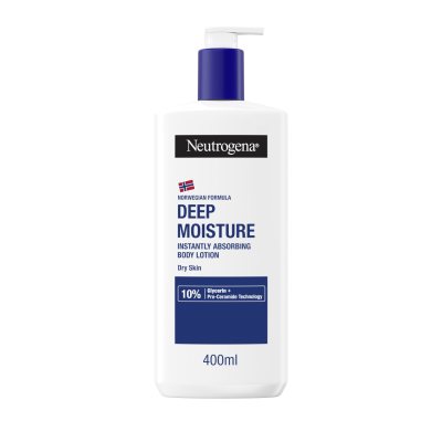 NEUTROGENA kūno losjonas sausai odai DEEP MOISTURE, 400 ml
