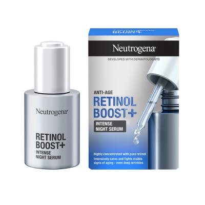 NEUTROGENA Retinol Boost+ Intensyvus naktinis serumas, 30 ml
