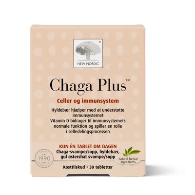 NEW NORDIC CHAGA PLUS, 30 tablečių