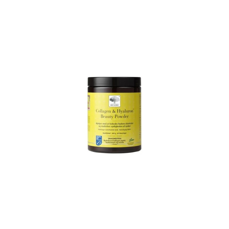 New Nordic COLLAGEN & HYALURON Beauty Powder N60, 360 g