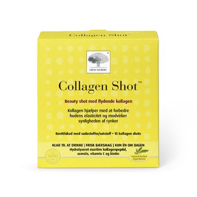 NEW NORDIC COLLAGEN SHOT, 15 pakelių