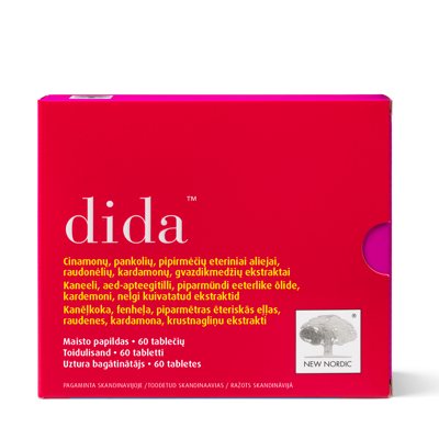 NEW NORDIC DIDA, 60 tablečių