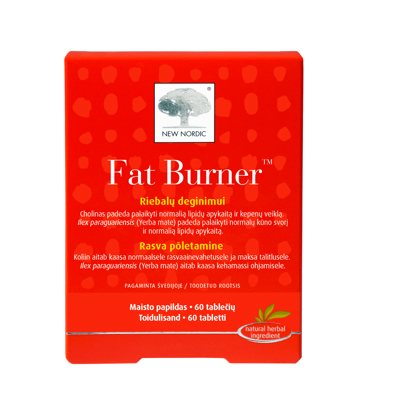 NEW NORDIC FAT BURNER, 60 tablečių