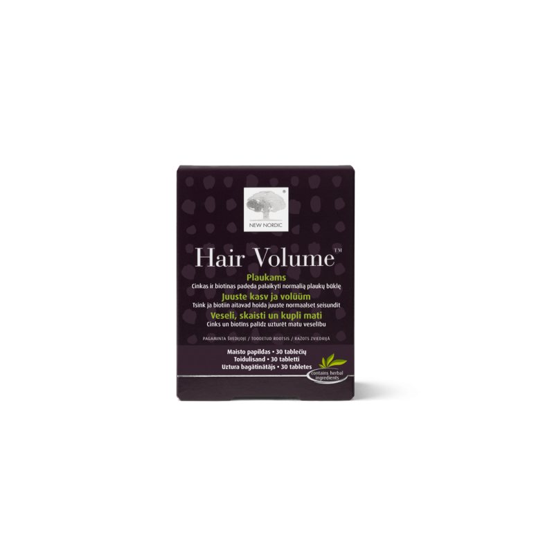 NEW NORDIC Hair Volume tab. N30