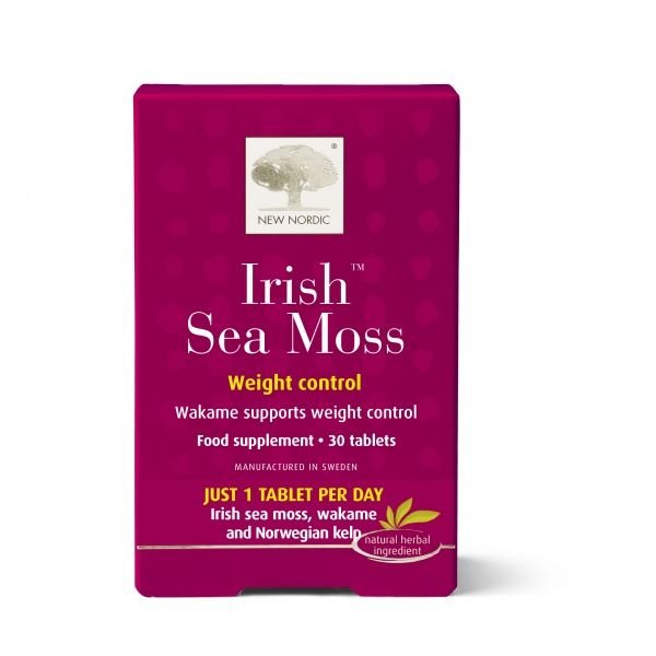 NEW NORDIC maisto papildas IRISH SEA MOSS, 30 tab.