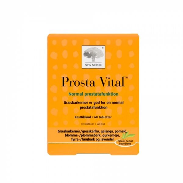 NEW NORDIC maisto papildas PROSTA VITAL, 60 tab.