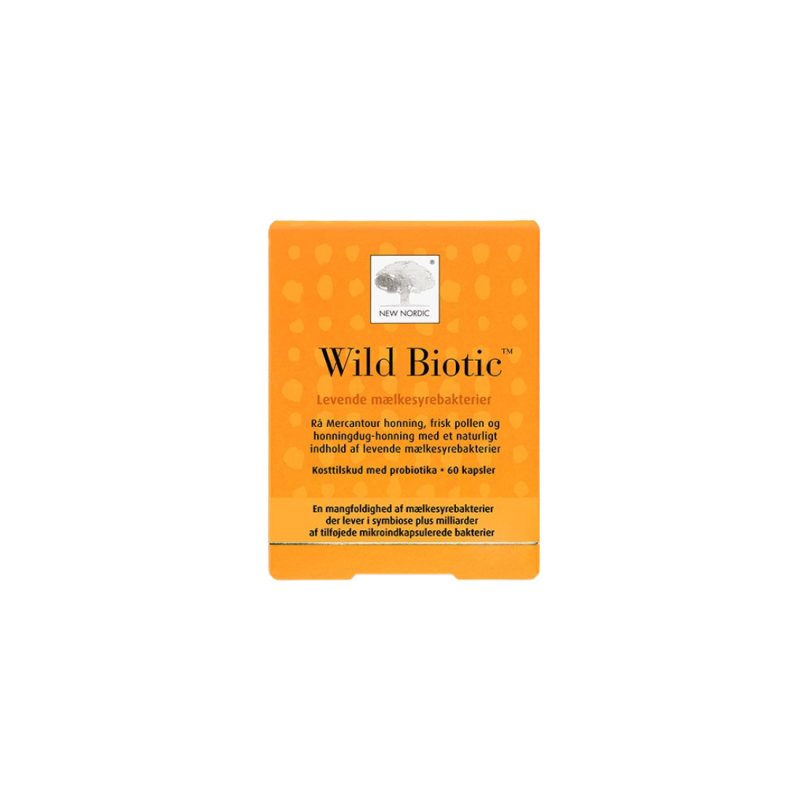 NEW NORDIC WILD BIOTIC, 60 kapsulių
