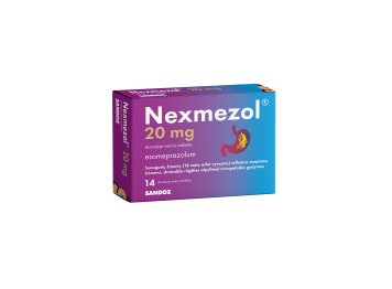 NEXMEZOL 20 mg skrandyje neirios tabletės N14