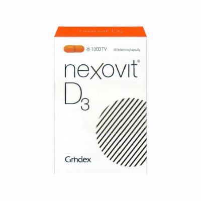 Nexovit D3 kapsulės 1000TV N60