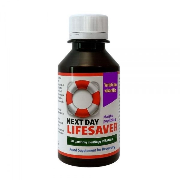 NEXT DAY LIFESAVER maisto papildas, 125 ml
