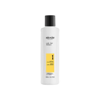 NIOXIN PRO CLINICAL galvos odos ir plaukų šampūnas SYS1 SCALP & HAIR SHAMPOO, 300 ml