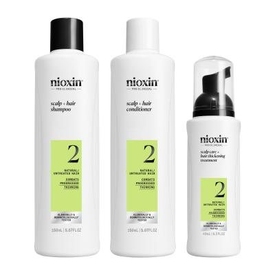 NIOXIN Pro Clinical SYSTEM 2 KIT - Nioxin priežiūros produktų rinkinys +150ml+40ml, 150 ml
