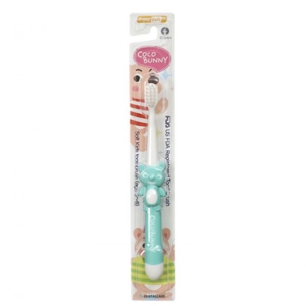 NITENS dantų šepetėlis COCO BUNNY, 3-. vaikams, 1 vnt., 8 m